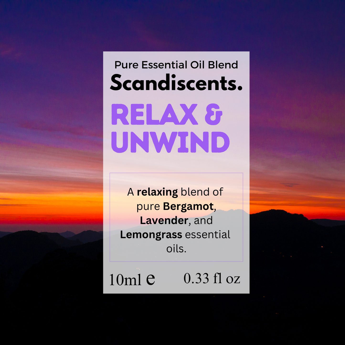Relax & Unwind Essential Oil